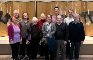 Group photo at the Smithsonian Asian Art Museum
